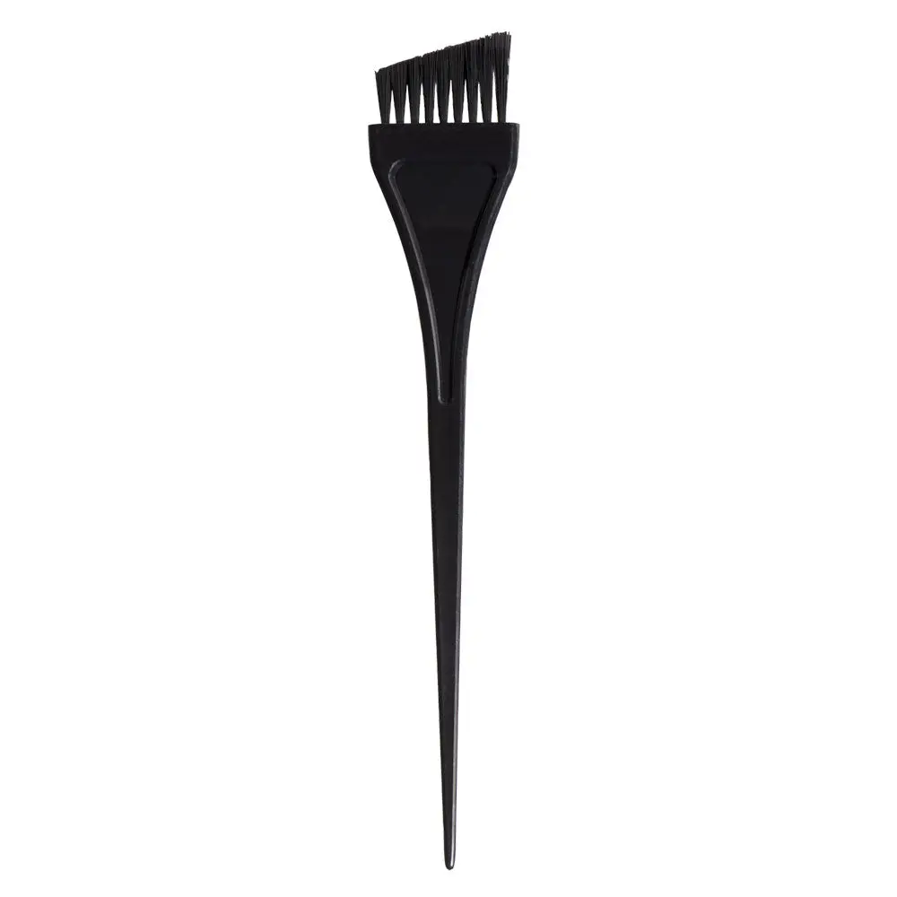 Soft 'N Style Slanted Dye Brush for Precise Hair Color Application and Detail Work, 1.5-Inch Nylon Bristles with Sectioning Tail, Hair Styling Brush, 1-1/2" Wide, 1.5 In