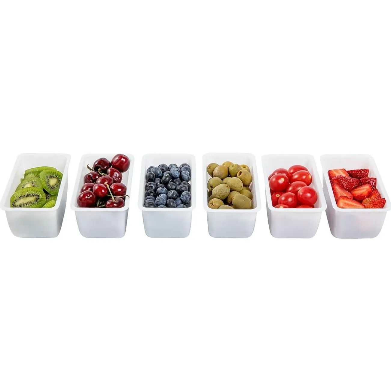 Restaurantware  Plastic Pint Insert, 5.5 x 2.9 x 2.8 In