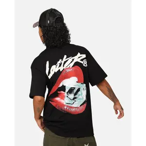 Loiter Cold Lips T-Shirt Black
