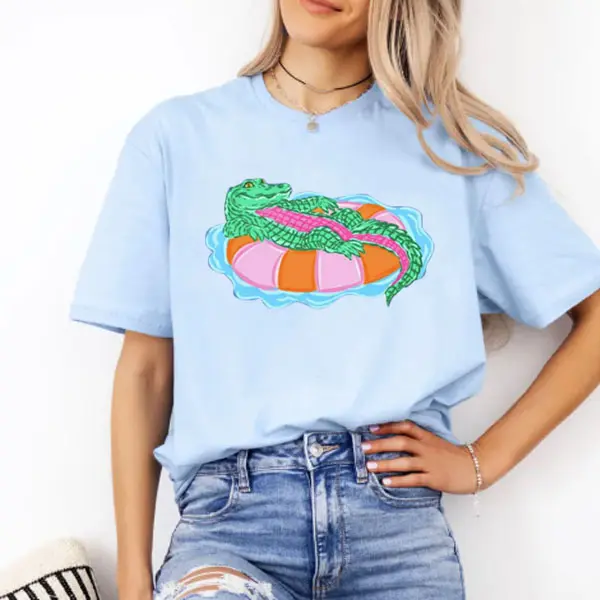 Funny Alligator Unisex T-Shirt Funny Crocodiles Have Attractive Bodies Unisex T-Shirt