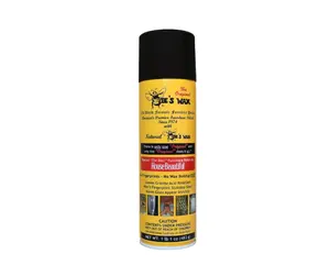 THE ORIGINAL BEE'S WAX OLD WORLD FORMULA FURNITURE POLISH 17oz Lemon Furniture Polish, No Buffing, Anti-Static, Repels Dust, Use on Wood Furniture, Marble/Granite Countertops, Stainless Steel, Leather, Glass, Mirrors, Shower Doors for Cleaning, Protection