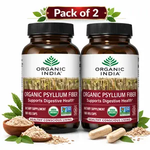 ORGANIC Corner Psyllium Husk Capsules - Fiber Supplement, Healthy Elimination - Vegan, Keto Friendly, Gluten-Free, USDA Certified Organic, Non-GMO, Soluble & Insoluble Fiber Source - 180 Count