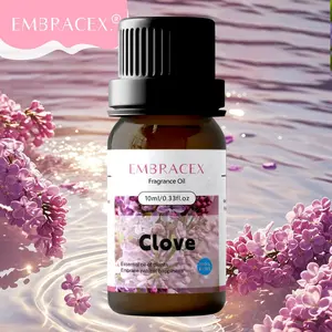 10ML Clove Essential Oil, Long-lasting Fragrance Oil for Diffusers, Air Freshener & DIY Soap & Candle Making, Home Fragrance for Bedroom, Living Room, Scented Aromatherapy Scented Oils