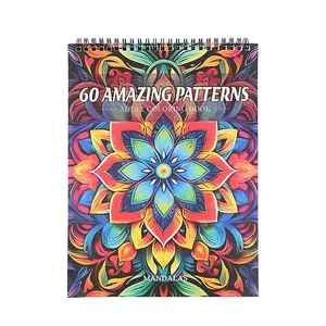 Adult Coloring Book with Mandala Patterns, Stress Relief Art Therapy, High-Quality Relaxation Gift, Perfect Birthday Present