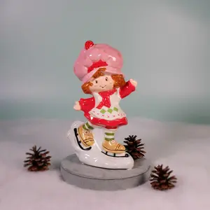 Strawberry Shortcake Skating All the Way Figurine