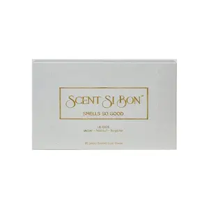 Scent Si Bon Luxury Scented Dryer Sheets - Le Gris - Vetiver, Patchouli, and Bergamot Scents, 50 Premium Fabric Softener Sheets to Reduce Static