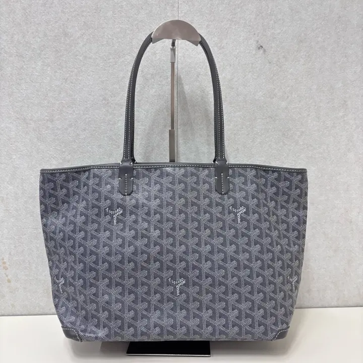 Pre-owned Goyard Leather Tote Bags Saint Louis PM Tote Bag 21396665