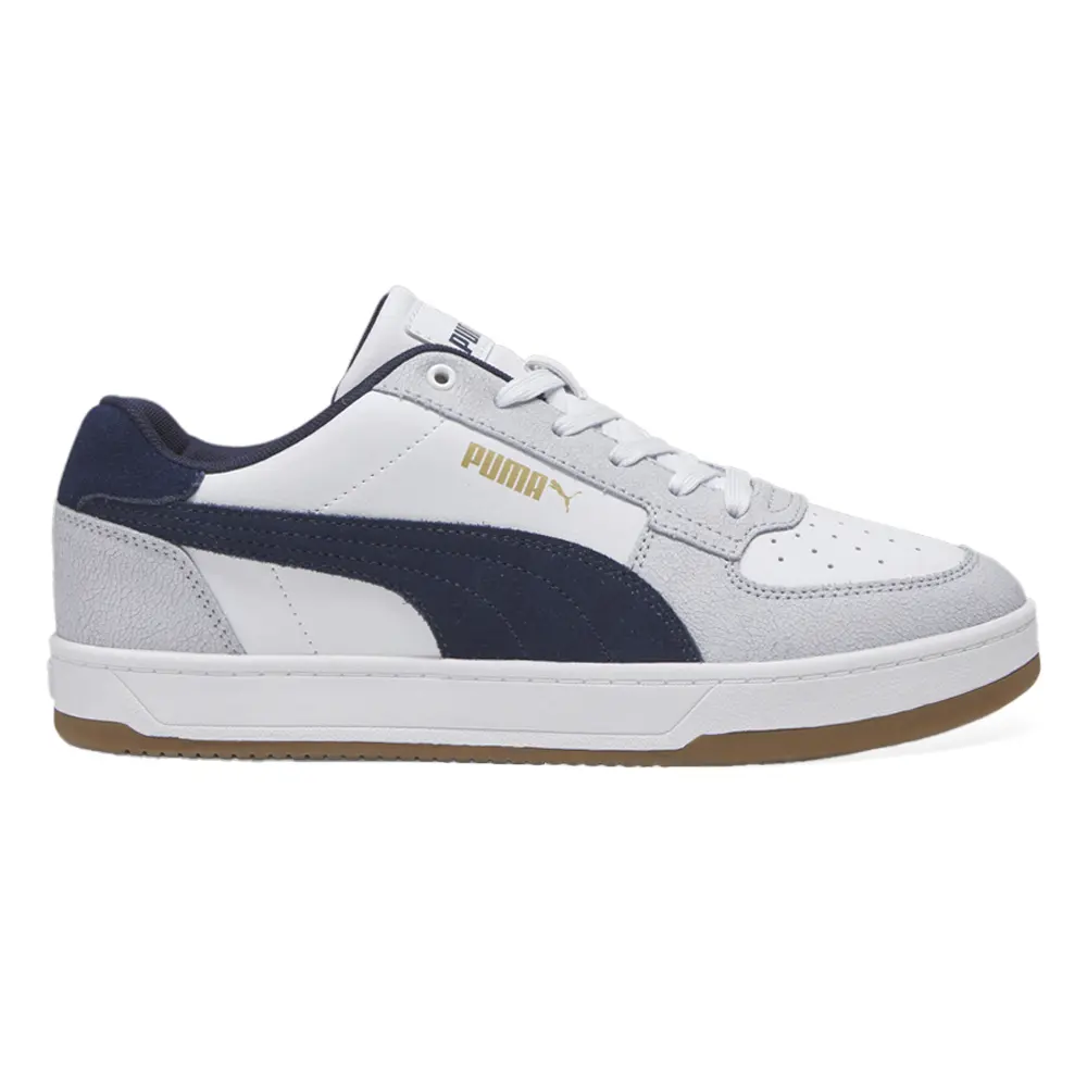 PUMA Mens Caven 2.0 Fractured Lace Up Sneakers Shoes Casual - White