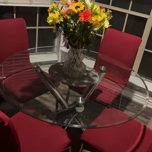 4–12pcs Small Size Elastic Chair Covers, Dining Chair Slipcover, All-Season Milk Silk Spandex Seat Protectors, Splash-Proof for Kitchen, Dining Room and Living Room