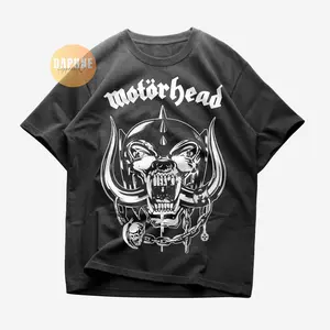 Motrhead England 1978 Album Design T-Shirt | March Or Die Tshirt | Lemmy Kilmister Heavy Metal Punk Music Shirt | Motorhead Tee