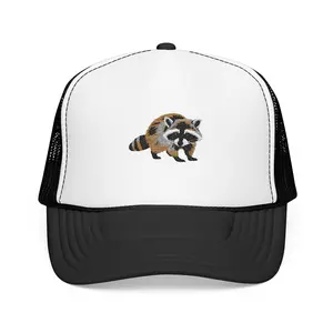 Raccoon— Logo Foam Mesh Cap