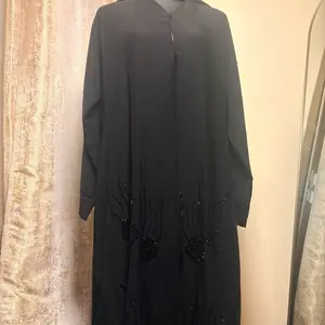 Midnight Stars Embroidered Abaya