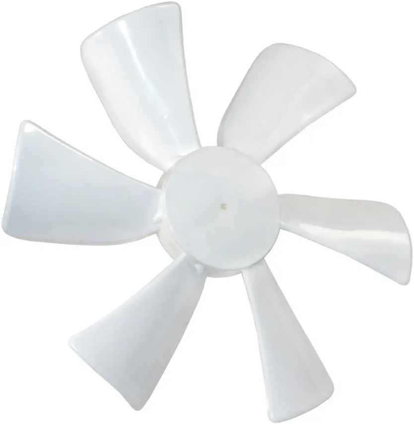 HQRP 6" Fan Blade CCW 3/32" Round Bore Replacement for 12V RV Roof Vents/Range Hoods