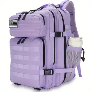 25L Backpack for Men Women Backpack Assault Pack Molle Backpack Out Bag Travel Rucksack Daypack