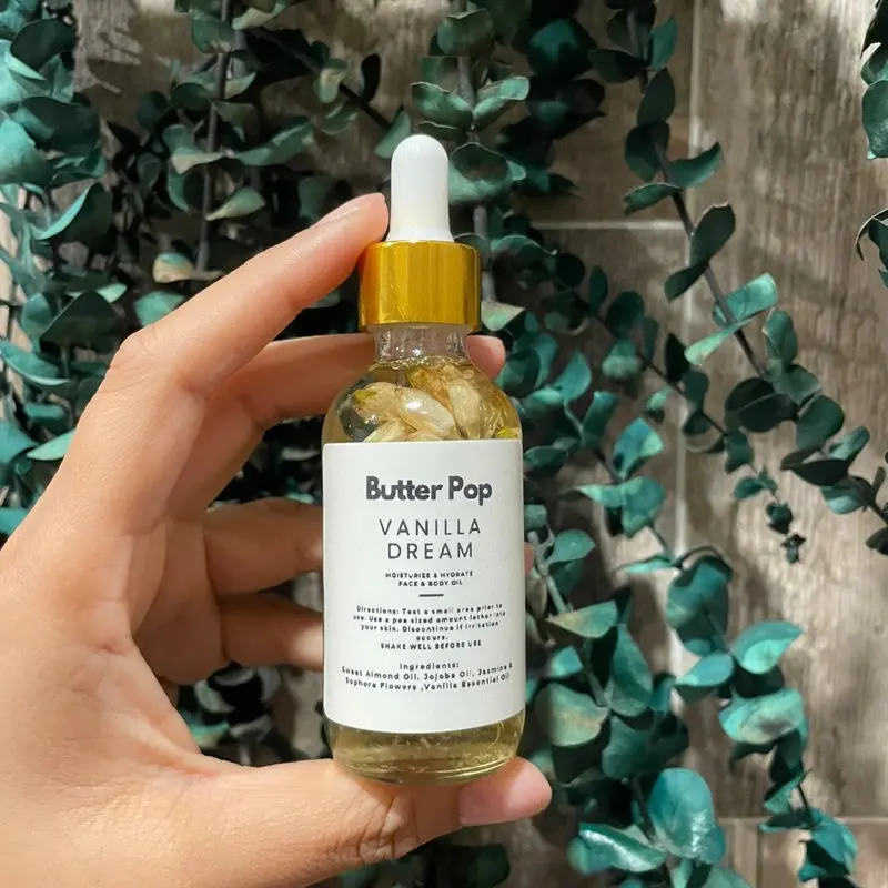Vanilla Dream Body Oil natural skincare Vanilla Dream Body Oil natural skincare