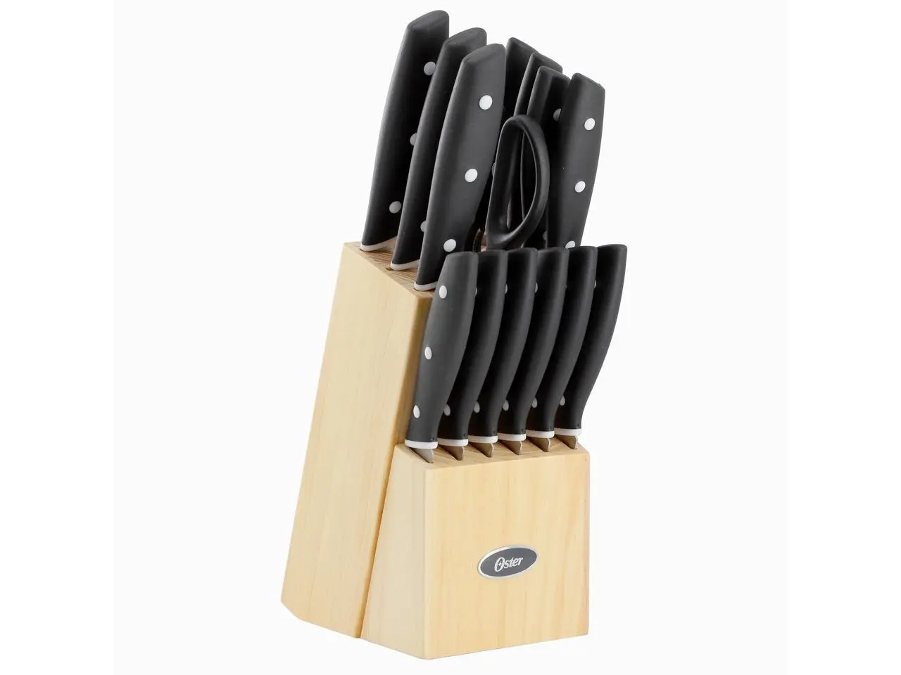Oster Collister 15 Piece Stainless Steel Cutlery Set in Black Oster Collister 15 Piece Stainless Steel Cutlery Set in Black