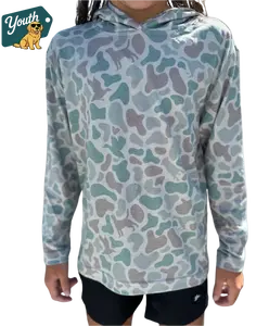 Combat Waterfowl -  Youth Hooded Performance Shirt