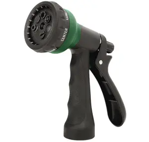 NEXCOVER Garden Hose Nozzle Sprayer - 7 Adjustable Watering Patterns Nozzle for Water Hose, Non-Slip Garden Spray Nozzle Hose Attachment for Car Washing, Watering Plants, Pets Showering,Lawns Cleaning