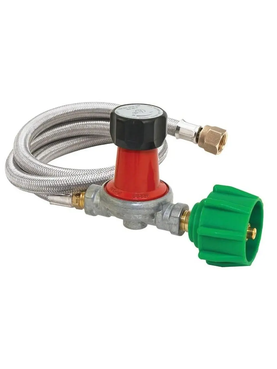 30 PSI Adjustable Regulator with 48 Inch Propane Hose