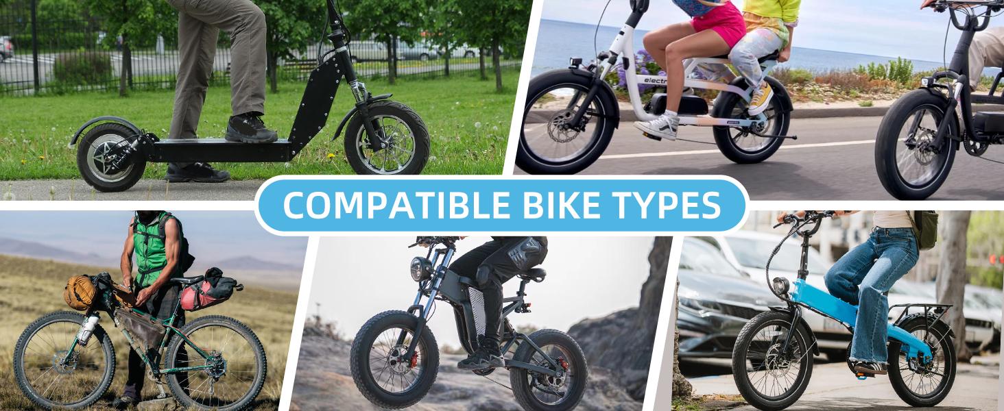 MT200 MTB Hydraulic Disc Brakes Set Left Front 800mm Rear 1550mm MTB Brake