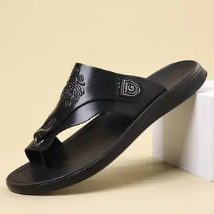 Men's Flip Flops & Outdoor Sandals — Quick-Dry Beach Shoes | Comfortable Everyday Summer Toe Post Sandals | Lightweight Outdoor Beach Shoes | Sports Flip Flops