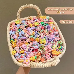 50PCS Upgraded Thickened Elastic Hair Ties for Women, Super Durable & Unbreakable Hair Bands, Costume Hair Accessories