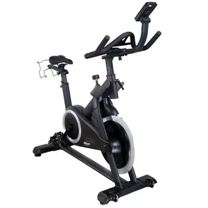 ERGOLIFE 305M Indoor Cycling Bike with Bluetooth, LCD Monitor, Adjustable Resistance, Home Exercise Spin Bike, 330 lbs Capacity