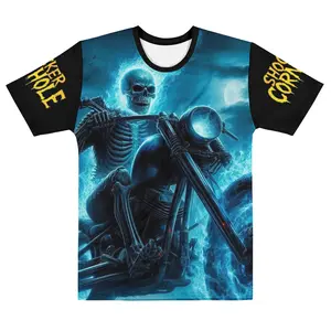 Blue Heat - Men's t-shirt (Black)