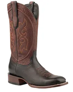 Stetson Men's Men'S Bridger Western Boot Broad Square Toe - 12-020-1850-0109