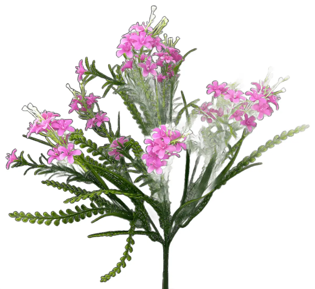 18" Starflower Bead Bush x7 – Pink