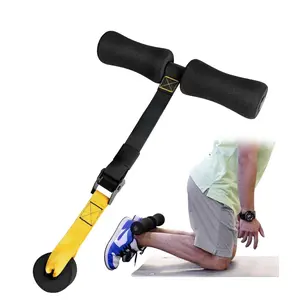 Hamstring Curl Strap, Curl Strap Holds 420 Pounds Great for Hamstring Curls, Sit-ups,  Ab Workout, 5 Second Setup ,Curl Strap Home Fitness Equipment,Christmas, New Year