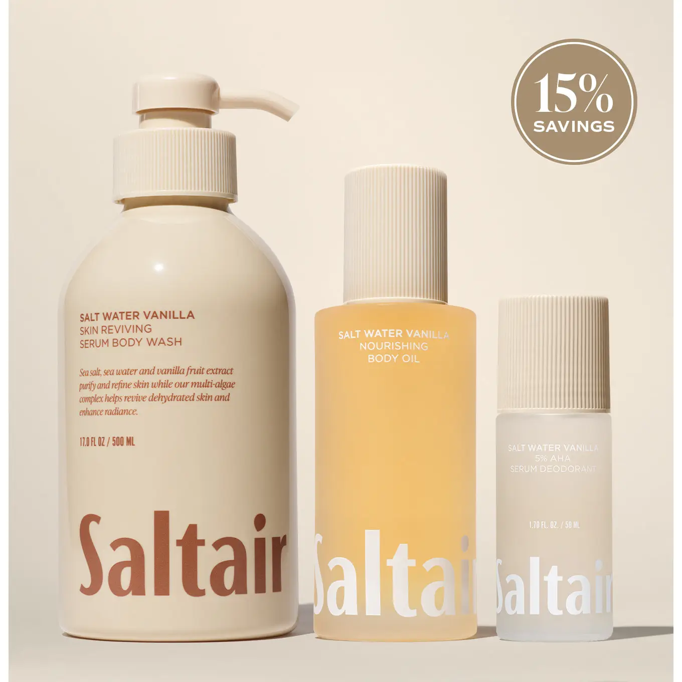 Salt Water Vanilla - Essentials Set