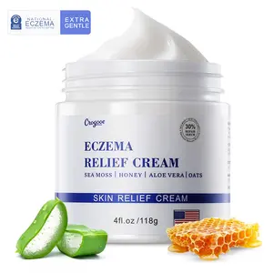 Eczema Relief Cream - Organic Hand & Body Eczema Relief - Natural Honey Lotion for Dry, Itchy, & Irritable Skin