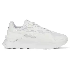 PUMA Mens Mirage Sport Asphalt Base Lace Up Sneakers Shoes Casual - White