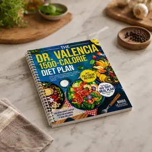 The Dr. Valencia Lifestyle Meal Planner – Daily Meal Organization, Balanced Nutrition & Healthy Eating Guide – Perfect Wellness Gift for Meal Prep & Self-Care | Planificador de Comidas Valencia – Guía de Nutrición Equilibrada