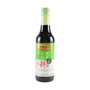 Lee Kum Kee Premium Light Soy Sauce 500ml - Hong Kong Style, Less Salt, Umami Rich, All-Purpose Seasoning for Cooking & Dipping