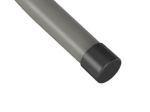 VINGLI Picnic Table Set with 2 Benches, 6 Feet Camping Table Chair Set,3-Piece Folding Furniture for Indoor or Outdoor Use, Smooth Tabletop, White