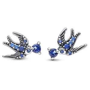 Pandora Sparkling Swallow Stud Earrings 292568C01