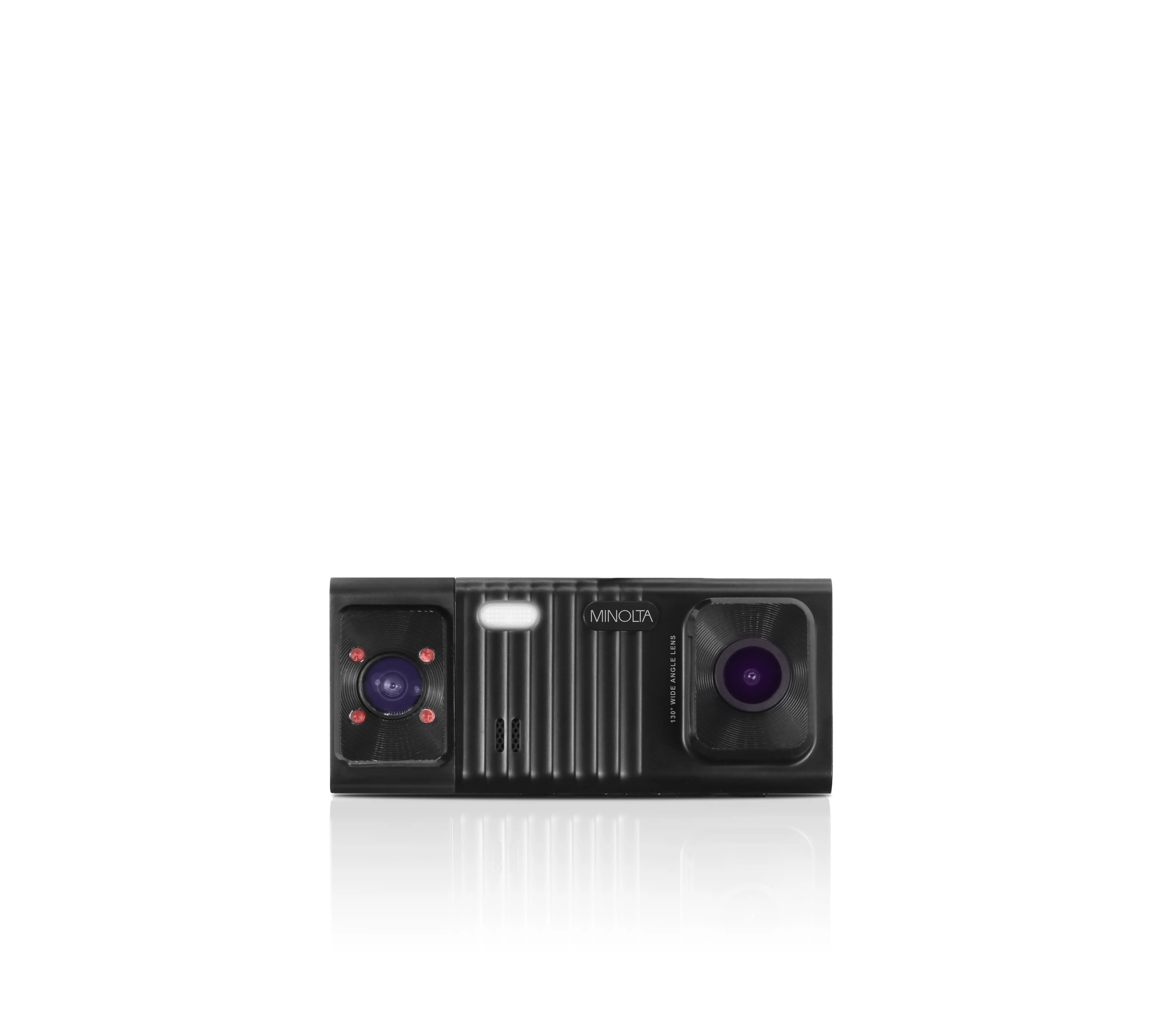 MNCD338T 3-Channel 1080P Dash Camera w/3.0" LCD & Rear Camera