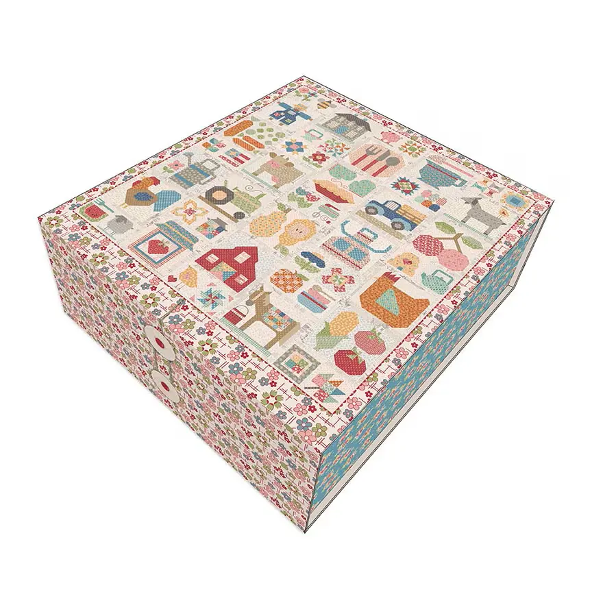 Fabric Riley Blake Farm Fresh Sew Along Quilt Kit KT-17162