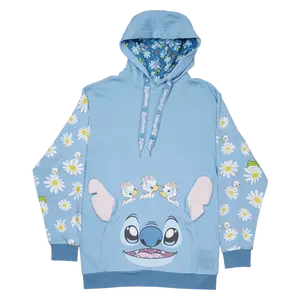 Stitch Springtime Daisy Cosplay Unisex Hoodie