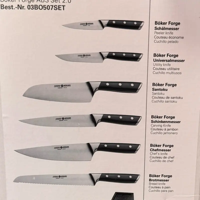 Boker Messer- Set & Block