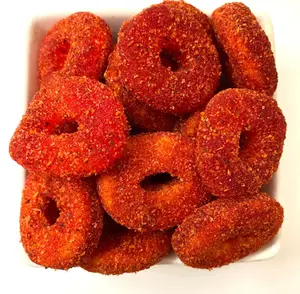 8 Oz P*e*a*c*h* Rings Enchilados Gummy Snack Chewy Juicy Bonbon Candy Variety Pack