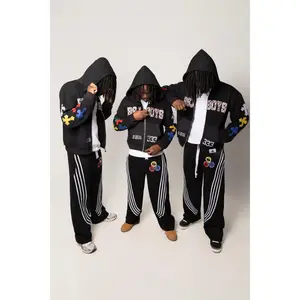 BSJ BOYS 333 Acid Zip-Up Hoodie