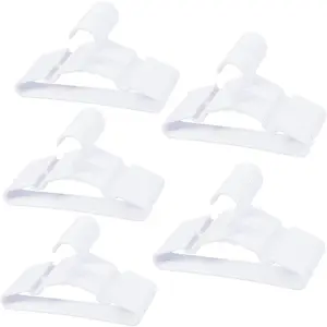 100 pcs white baby nursery closet hangersnonslip laundry infant pant hanger for newborn clothesultrathin child coat hanger for girl boy toddler kid