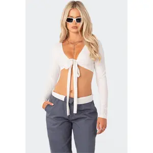Layla Wrap Crop Top