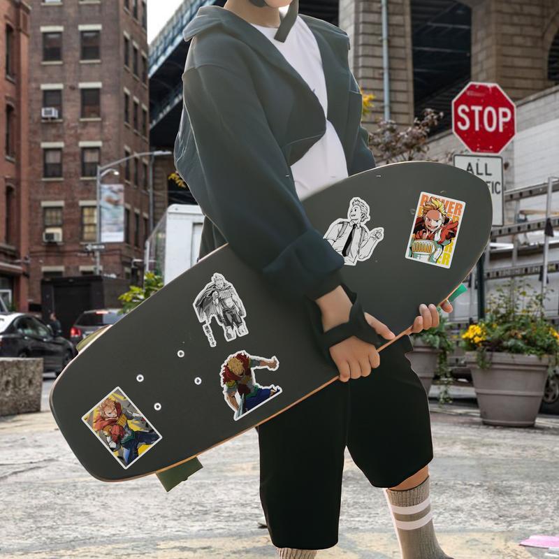 Stickers Pack 20 Pcs Mirio Waterproof Aesthetic Skateboard Togata Guitar Bottle Colorful Lemillion Water Laptop Luggage Hero Vinyl Car Bumper Bike