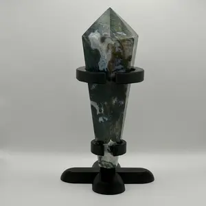 Crystal Wand Display Stand - 3D Printed And Adjustable