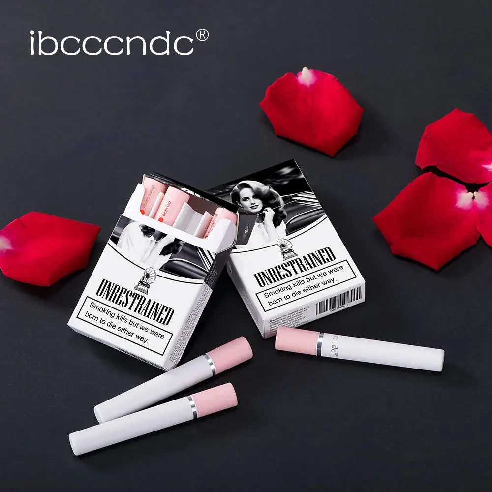 4-Piece Cigarette Style Matte Lipstick Set
