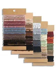 20pcs Boho Hair Tie Set, All-Season Elastic Rubber Bands, Stylish Accessories, Elastic Hair Accessory for Women & Girls, Perfect for Daily Use
